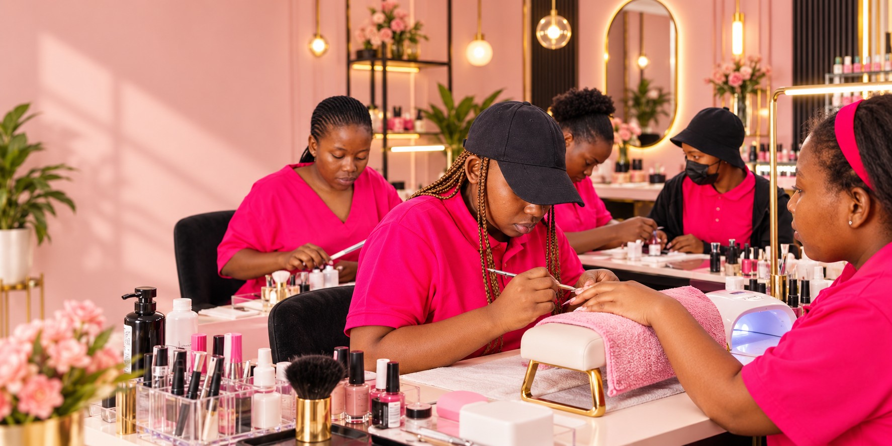 Practical manicure learning environment